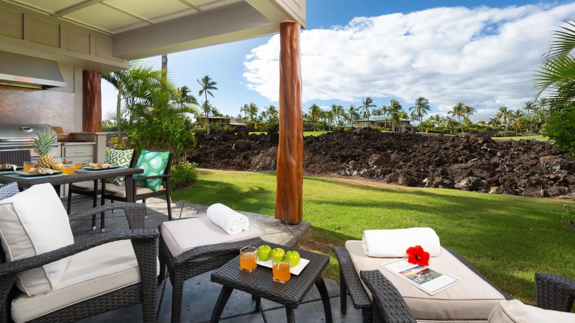 Hawaii Blue Villa Charming 3Br Golf Villas Home Close To Pool Ваиколоа-Виллидж