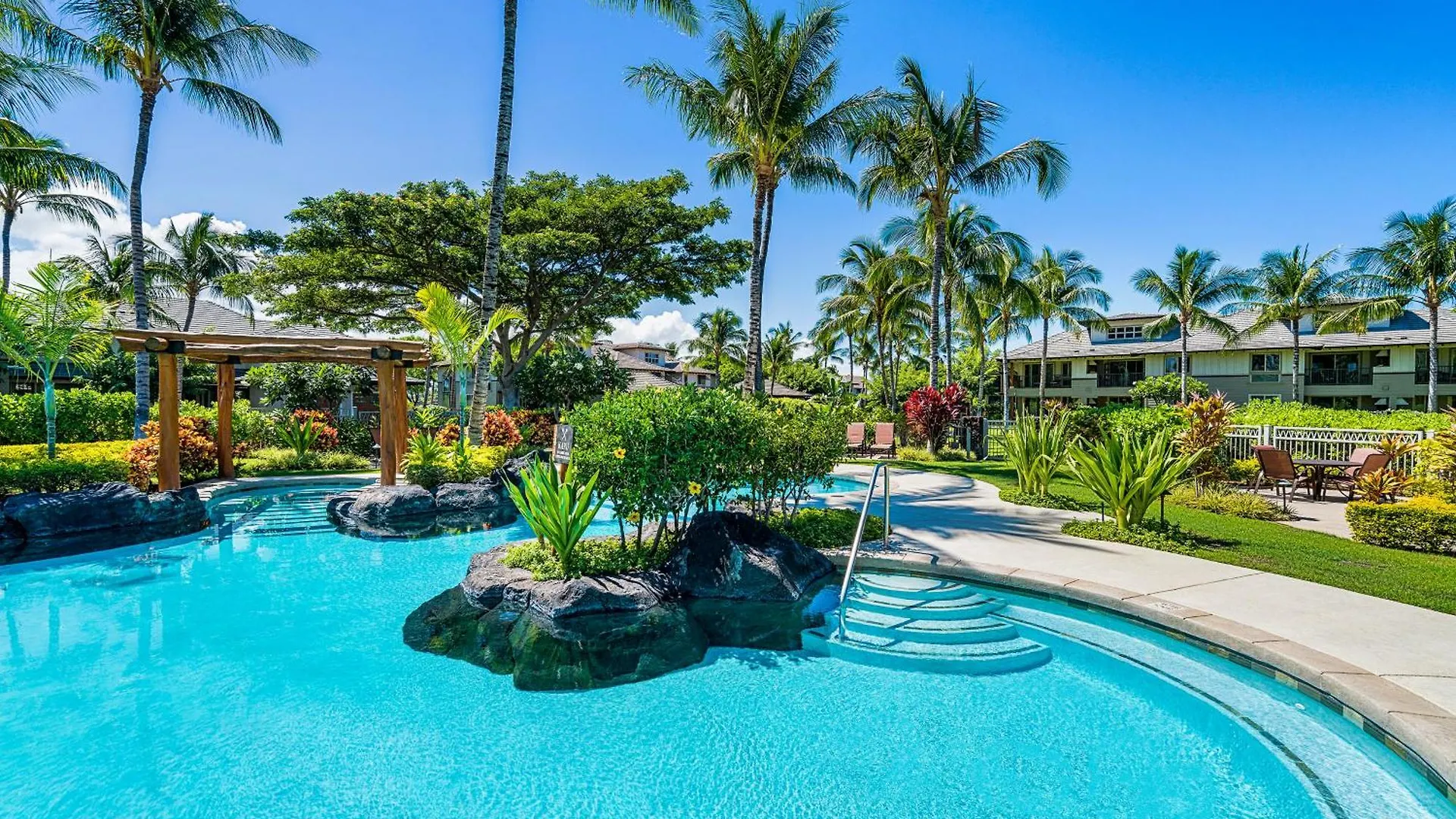 Hawaii Blue Villa Charming 3Br Golf Villas Home Close To Pool Ваиколоа-Виллидж