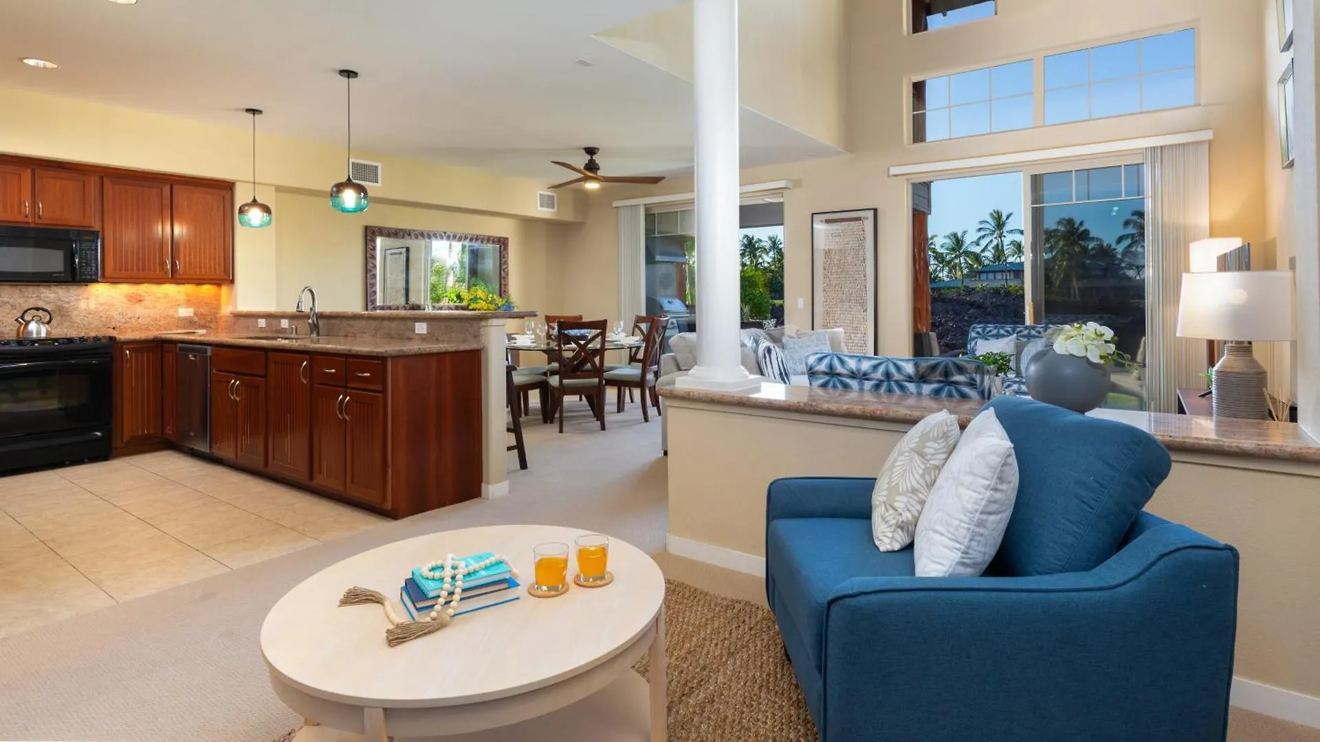 Hawaii Blue Villa Charming 3Br Golf Villas Home Close To Pool Ваиколоа-Виллидж США